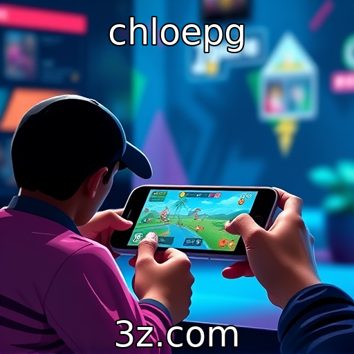 chloepg : Análise do crescimento dos jogos mobile e sua relevância